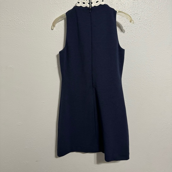 NWT Lilly Pulitzer navy Calista dress xs - Picture 6 of 8